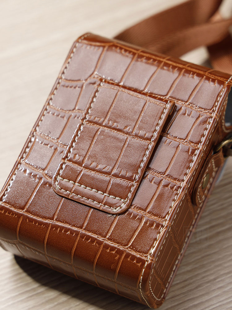 RICOH GR IV ケース III IIIx カバー ショルダーストラップ付き PU