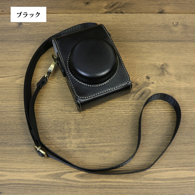 VLOGCAM ZV-1 II カメラケース ZV-1F PUレザー ショルダーストラップ