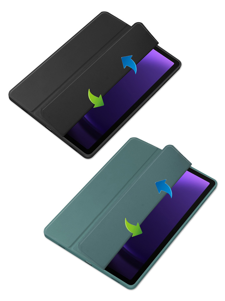 Galaxy Tab S9 FE ケース 10.9インチ クリア 手帳型 カバー 背面透明 PUレザー スタンド機能 ペン収納 サムスン ギャラクシー タブS9 FE  10.9インチ｜keitaiichiba｜06