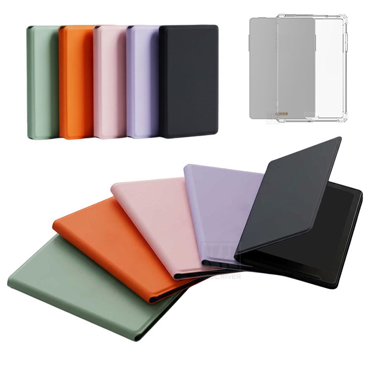 XTEINK X4 �d�q���Ѓ��[�_�[ �P�[�X 4.3�C���` �蒠�^ �J�o�[ �N���A�P�[�X+�蒠�^PU���U�[�P�[�X �}�O�l�b�g�t�� PU���U�[ �X�^���h�@�\ �Ռ��z��
