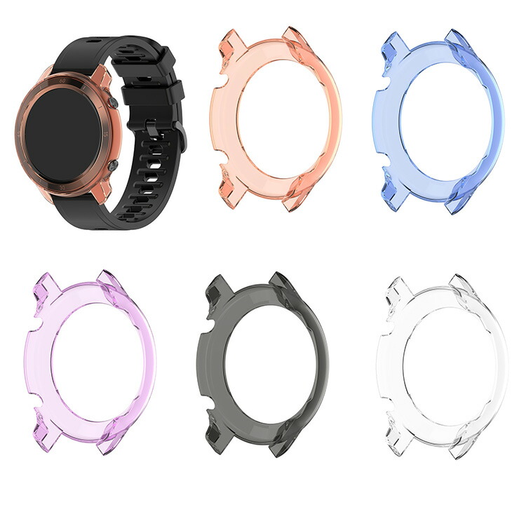 Mobvoi TicWatch GTX �N���A�P�[�X/�J�o�[ �ی�P�[�X �J�o�[ �\�t�g TPU �N���A �v���e�N�^�[�J�o�[ �ϏՌ� ���^ �y�� �\�t�g�P�[�X Mobvoi (���u�{�C)