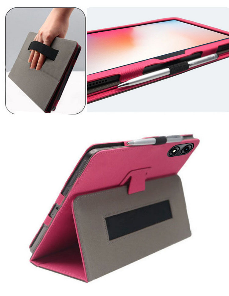 TABWEE T50 ケース 11インチ カバー PUレザー 手帳型 持ち手 ベルト