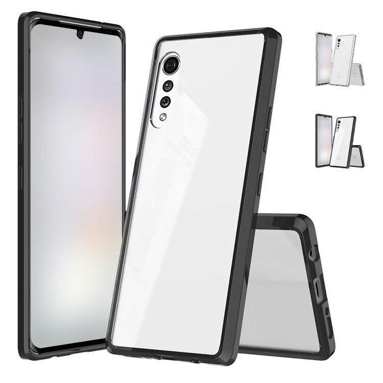 LG VELVET L-52A クリアケース スリム シンプル 耐衝撃 TPU ソフト