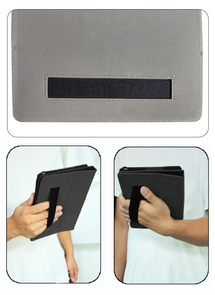 Vankyo MatrixPad S31X ケース 10.1インチ カバー PUレザー 手帳型 持ち手 ベルト バンド付き ペンホルダー付き 落下防止ベルト 片手操作 取っ手 ペン収納