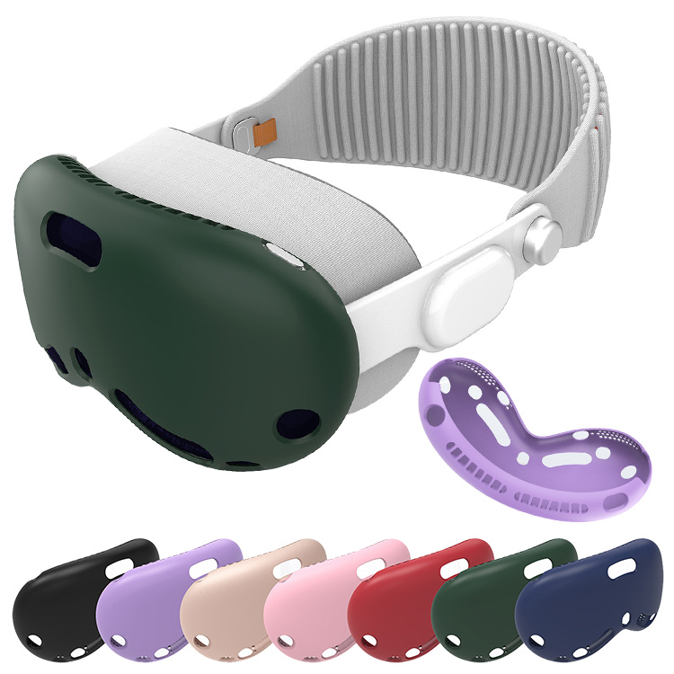 Apple Vision Pro �P�[�X �ϏՌ� �J�o�[ TPU �\�t�g�P�[�X �A�b�v�� VR / AR �ϏՌ��P�[�X �ϏՌ��J�o�[ �������� �G���K���g ������� �r�W�����v��