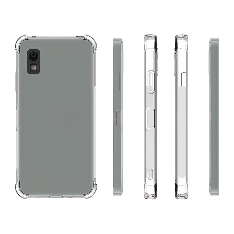 SHARP AQUOS wish3 ケース A302SH SH-53D 耐衝撃 クリアケース/カバー