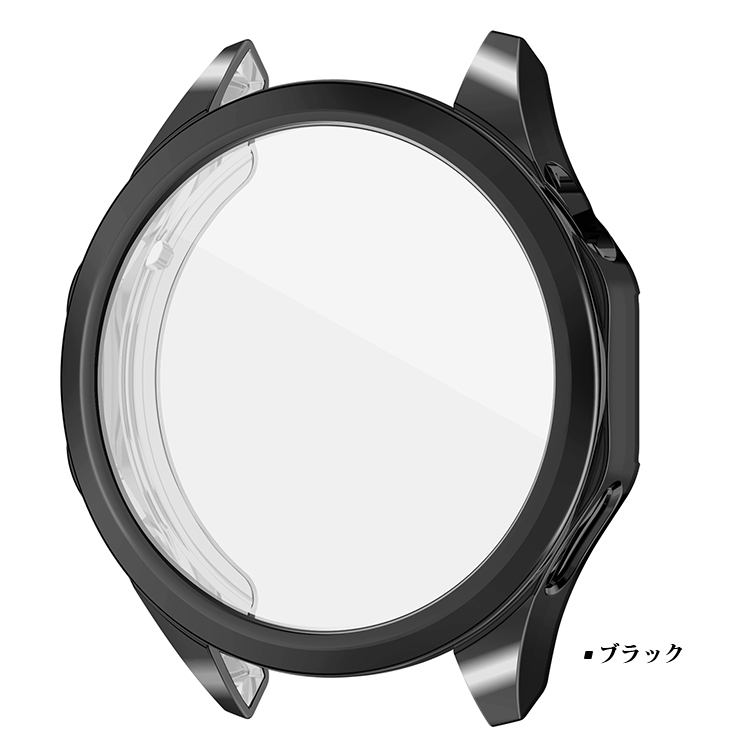 HUAWEI WATCH GT 4 ケース カバー メッキ / クリア 液晶保護 フィルム 