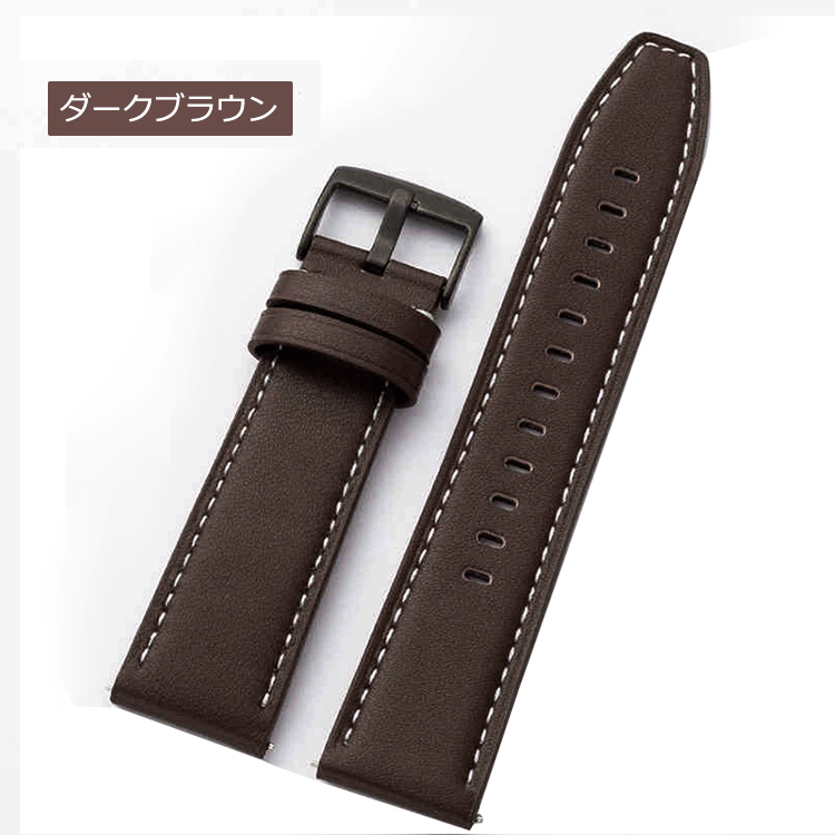 HUAWEI WATCH GT5 バンド ベルト GT 5 Pro PUレザー バンド幅 18mm 22mm 交換リストバンド/交換バンド/交換ベルト スマートウォッチ用リストバンド |  | 08