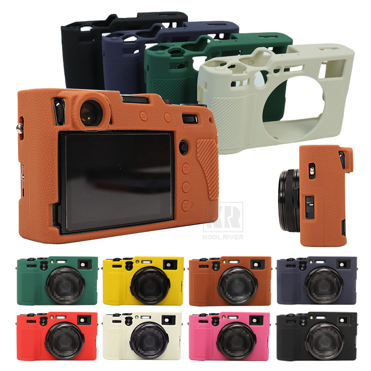FUJIFILM X100VI �V���R���P�[�X �V���R���J�o�[ �ی�P�[�X �V���v�� �����h�~ �J�o�[ �J�����ی� �Ռ��z�� �x�m�t�B���� �t�W�t�B����