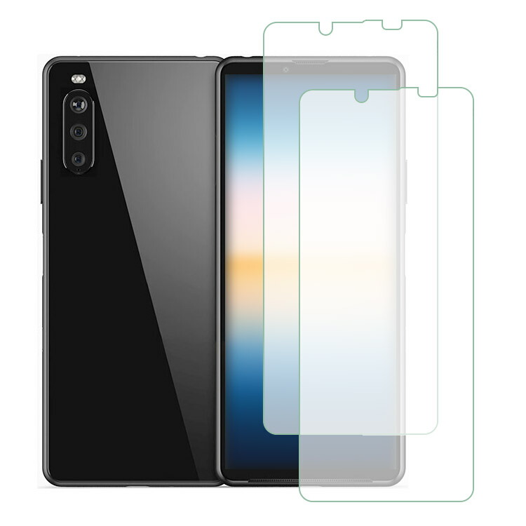 Sony Xperia 10 III/10 III Lite �K���X�t�B���� �����K���X 2���Z�b�g�t���ی� 0.26mm 9H �t���ی�V�[�g �\�j�[ �G�N�X�؃��A10 III �c�[