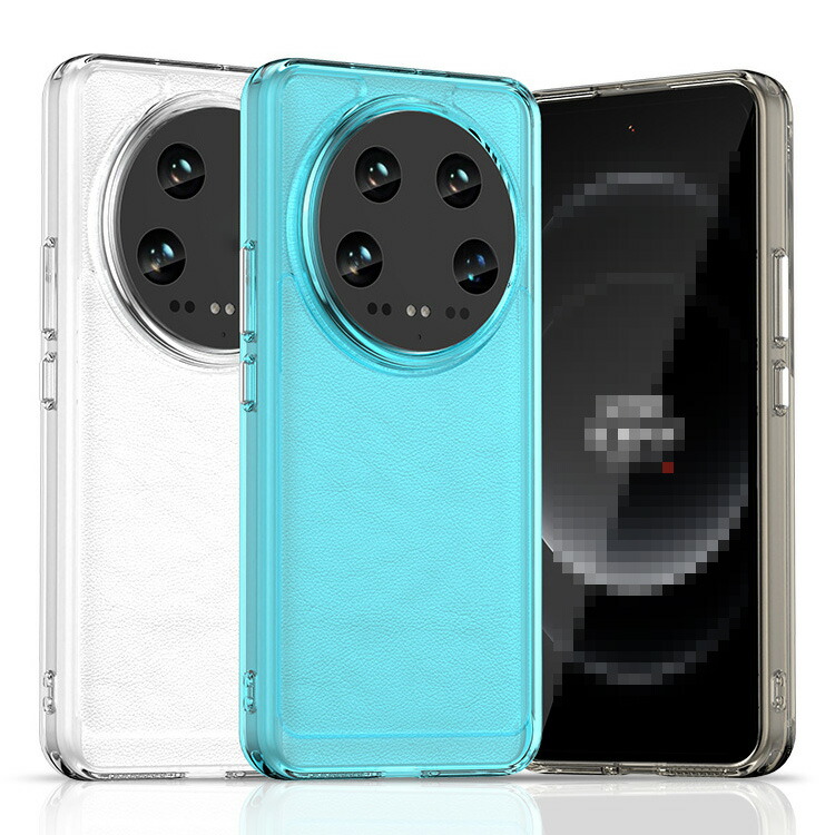 Xiaomi 14 Ultra  �P�[�X �ϏՌ��J�o�[ �N���A �w�ʓ��� TPU �\�t�g�P�[�X ���� �V���I�~ 14 �E���g�� �������� �������