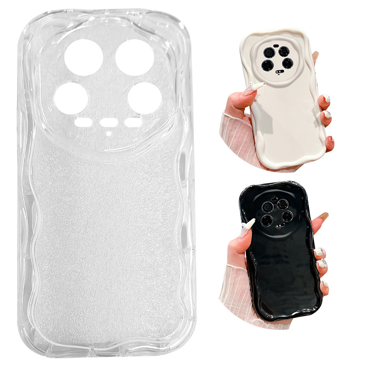 Xiaomi 14 Ultra �N���A�P�[�X �ϏՌ� �J�o�[ �g�� �N���A ���� TPU �\�t�g�P�[�X �V���v�� �ی�P�[�X �G���K���g ���� �V���I�~ 14 �E���g�� �V���I�~�[