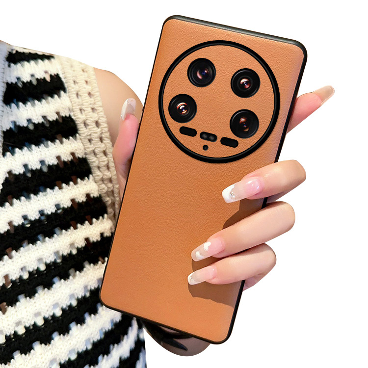 Xiaomi 14 Ultra �P�[�X PU���U�[ �w�ʃ��U�[�P�[�X  �X�g���b�v�� �������� ������� ���킢�� ���� �V���I�~ 14 �E���g�� �A���h���C�h