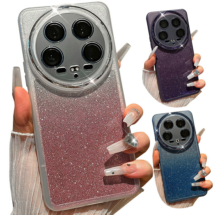 Xiaomi 14 Ultra �P�[�X �J�o�[  ���炫�� ���킢�� TPU �\�t�g�P�[�X �O���b�^�[ �O���f�[�V���� ���� �V���I�~ 14 �E���g�� ��������