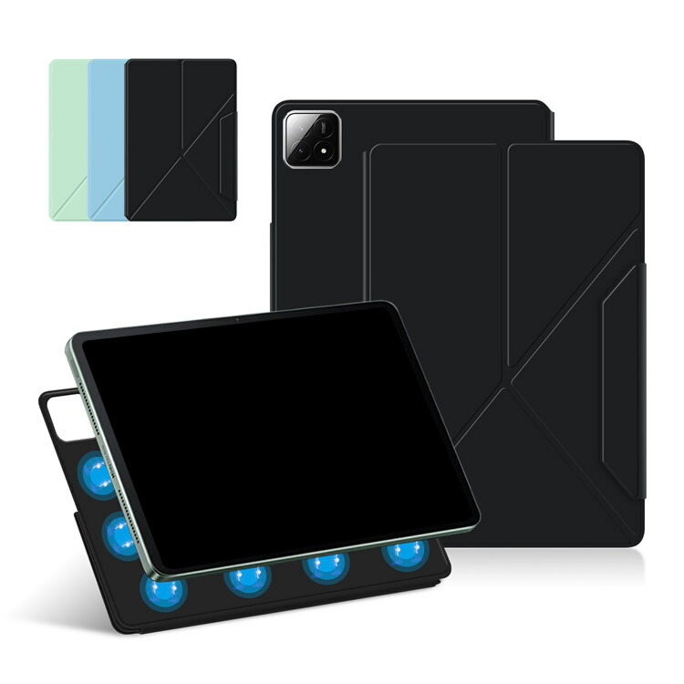Xiaomi Pad 6S Pro �P�[�X �I�[�g�X���[�v �@�\�t�� 12.4�C���` �蒠�^ �J�o�[ PU���U�[ �X�^���h�@�\ ���� �V���I�~ �p�b�h 6S �v�� �Ռ��z�� �V���v��