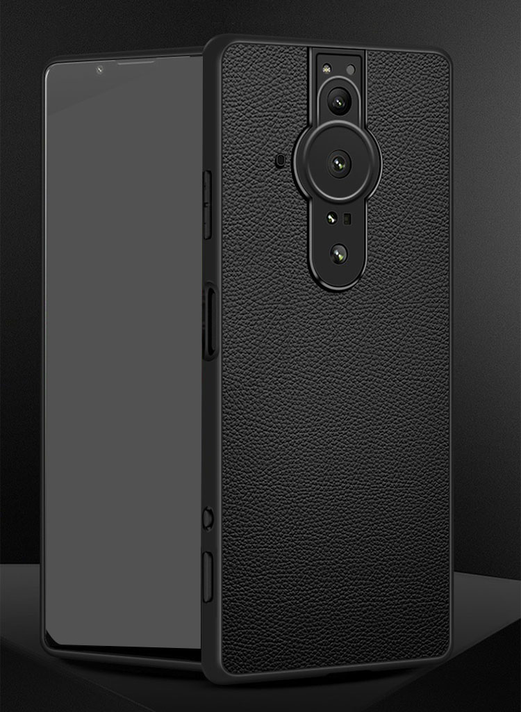 Sony Xperia PRO-I ケース / カバー レザー調 ソニー