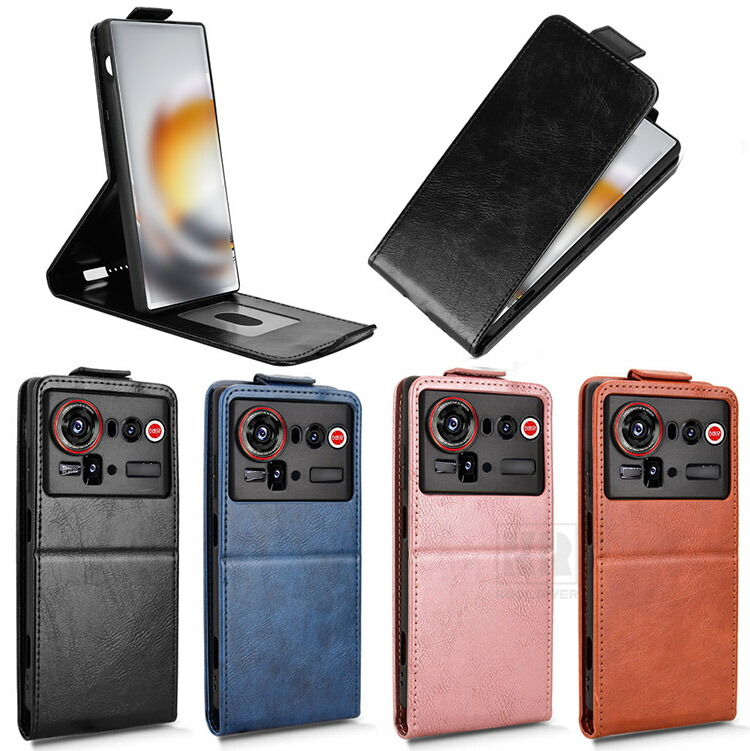 Nubia Z80 Ultra �P�[�X �蒠�^ �J�o�[ PU���U�[ �蒠�^PU���U�[�P�[�X �X�^���h�@�\ �J�[�h���[ �X�g���b�v�z�[���t�� ZTE �k�r�A Z80 �E���g��