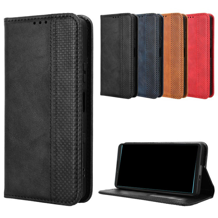 Nubia Z80 Ultra �P�[�X �蒠�^ �J�o�[ PU���U�[ �i�q�� �s���͗l �蒠�^PU���U�[�P�[�X �X�^���h�@�\ �J�[�h���[ ZTE �k�r�A Z80 �E���g�� �A���h���C�h