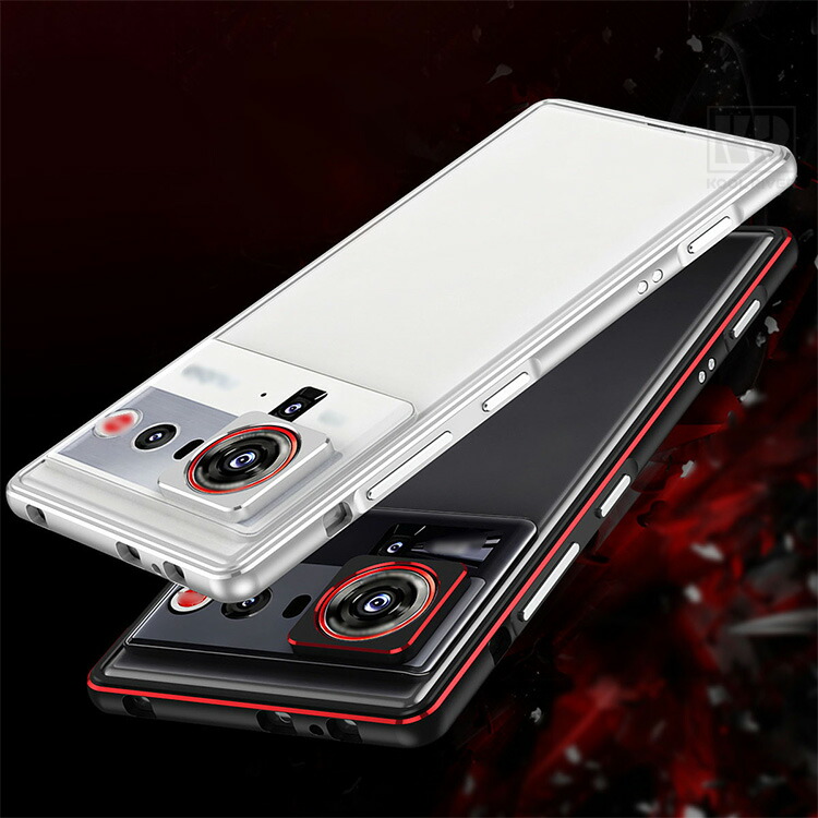 Nubia Z80 Ultra バンパー ケース アルミバンパー カメラレンズカバー