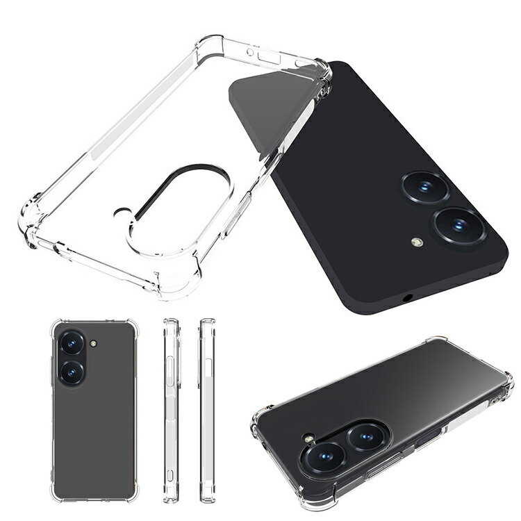 ASUS Zenfone9/10 �N���A�P�[�X ���� �ϏՌ� �J�o�[ �G�C�X�[�X �[���t�H��9/10 �ϏՌ��P�[�X TPU �\�t�g�P�[�X �������� �������