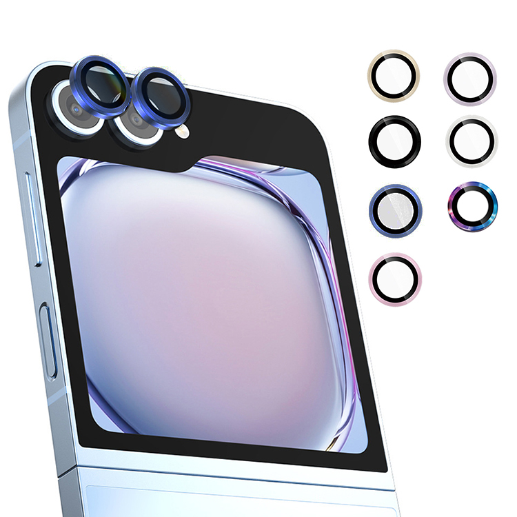 Galaxy Z Flip7 カメラレンズ 強化ガラス カメラ保護ガラスフィルム