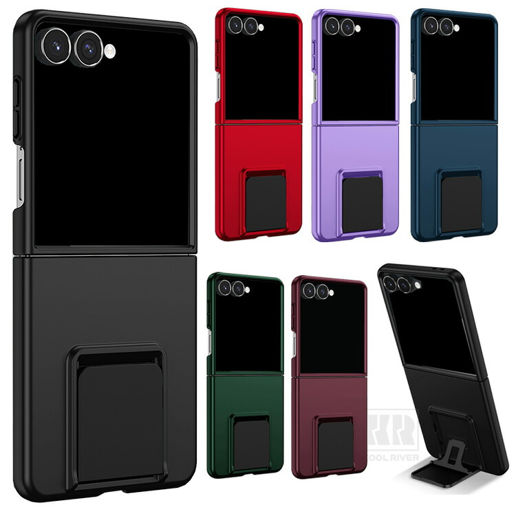 Galaxy Z Flip8 �ϏՌ� �P�[�X �J�o�[ �܂肽���݌^ ��̌^�X�^���h�t�� �X�^���h�@�\ Samsung �T���X�� �M�����N�V�[ Z �t���b�v8 �A���h���C�h ��������