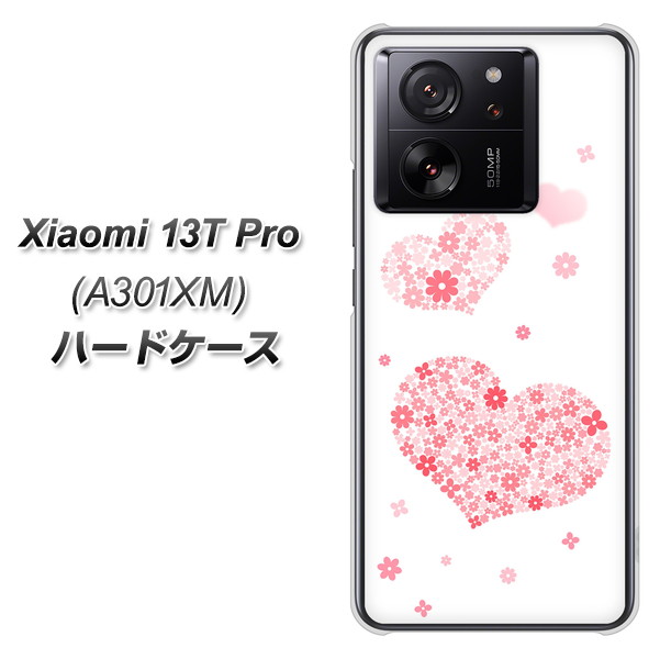 �V���I�~ 13T Pro A301XM �n�[�h�P�[�X �J�o�[ SC824 �s���N�̃n�[�g �f�ރN���A UV���