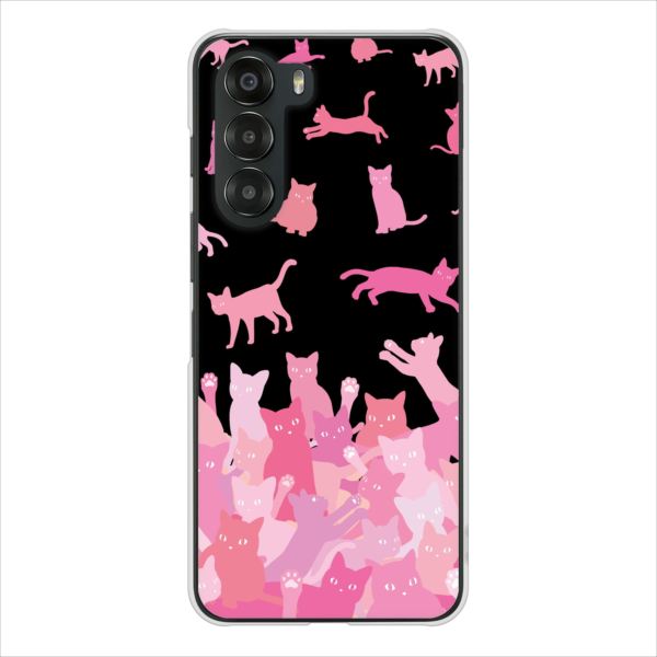 nubiaS 5G A403ZT �n�[�h�P�[�X �J�o�[ AG884 �l�R�ς��� �s���N×�� �f�ރN���A UV���