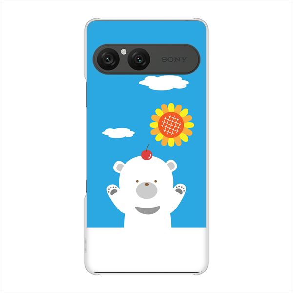 Xperia10VII A502SO �n�[�h�P�[�X �J�o�[ TA017 �Ă��� �f�ރN���A UV���