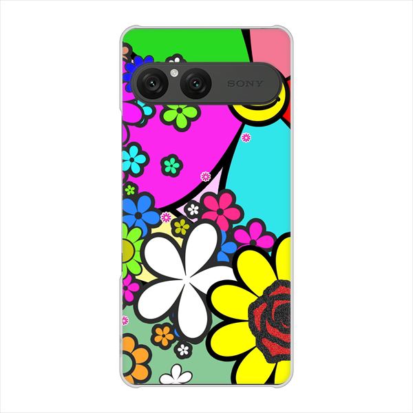 Xperia10VII A502SO �n�[�h�P�[�X �J�o�[ YC858 �X�}�C��01 �f�ރN���A UV���