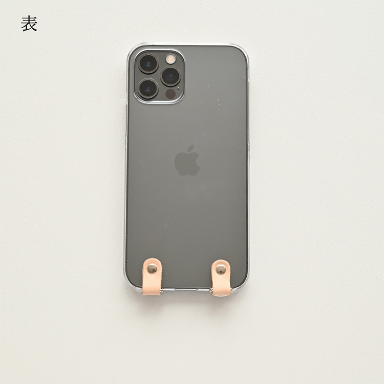 全機種対応 スマホケース きなりタグ 2つ止め HMストラップ