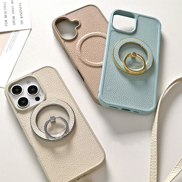 iPhone限定 MagSafe対応セット スマホリング & スマホケース