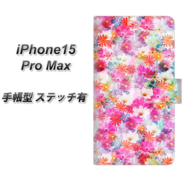�A�C�t�H��15 Pro Max �蒠�^ �X�}�z�P�[�X �y�X�e�b�`�^�C�v�z SC874 ���o�e�B�v�����g �v���X�h�t�����[ �s���N UV��� ���J��