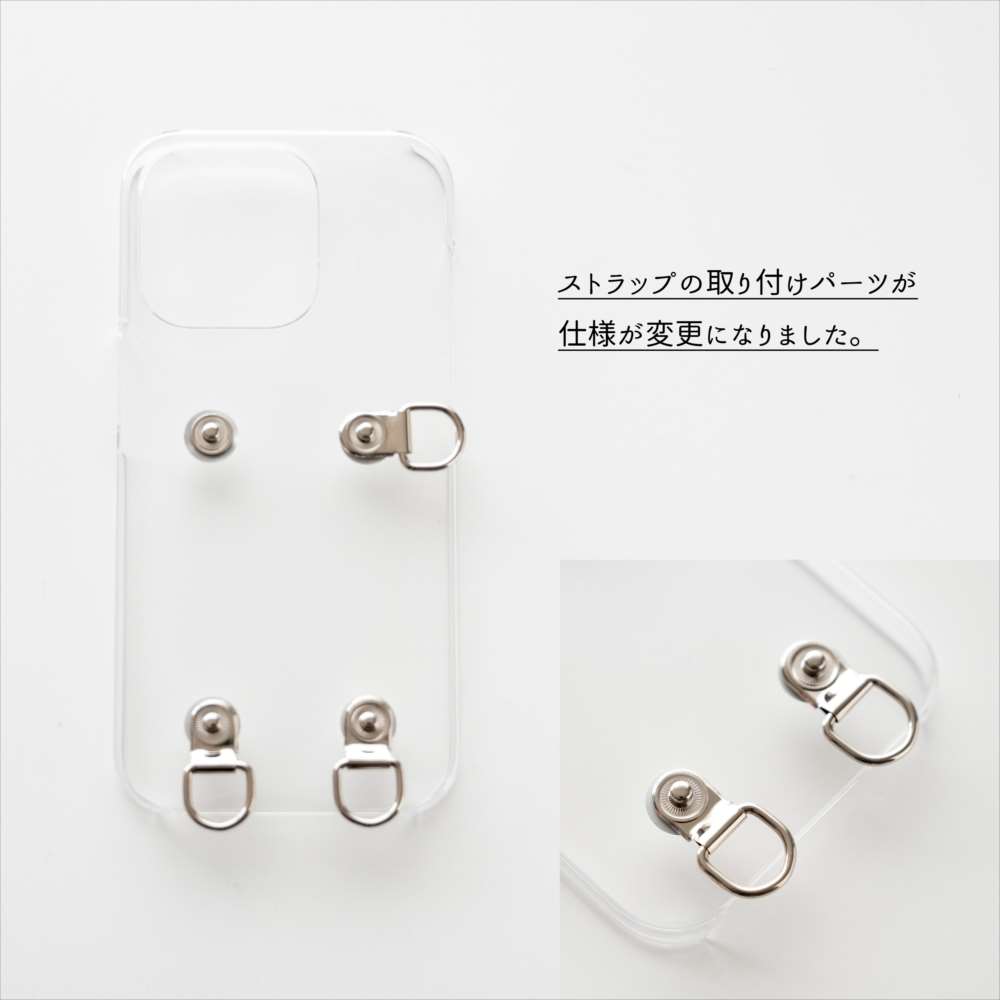 多機種対応 スマホケース 付け替え式 ラウンドファスナーポーチ