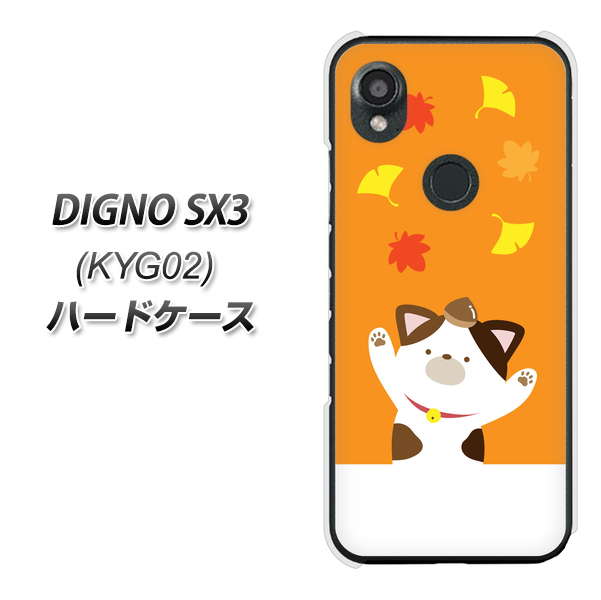 �f�B�O�mSX3 KYG02 �n�[�h�P�[�X �J�o�[ TA018 �H�݂� �f�ރN���A UV���