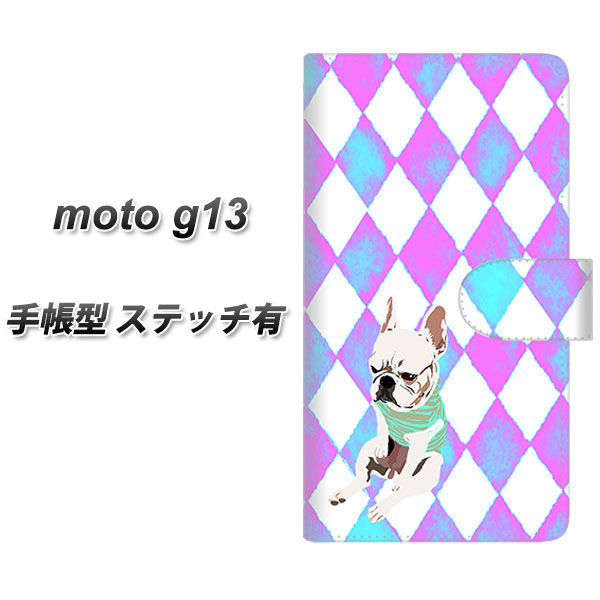moto g13 �蒠�^ �X�}�z�P�[�X �y�X�e�b�`�^�C�v�z YJ228 �� �C�k ���� �t�����`�u���h�b�N ���킢�� UV��� ���J��