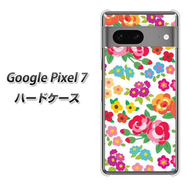 グーグルピクセル7 ハードケース カバー 776 5月のフラワーガーデン