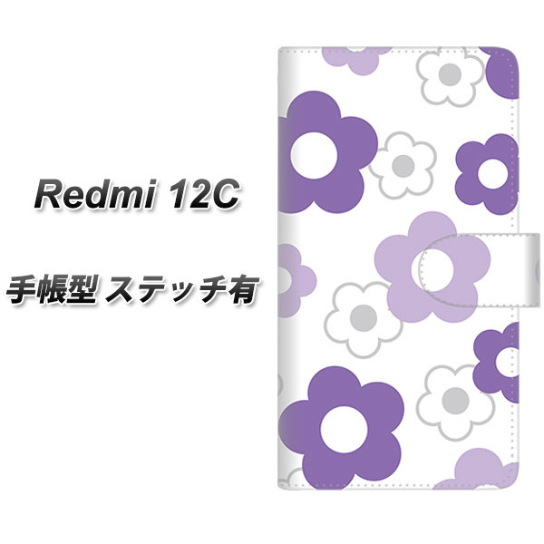 �V���I�~ Redmi 12C �蒠�^ �X�}�z�P�[�X �y�X�e�b�`�^�C�v�z SC925 �f�C�W�[ �p�[�v�� UV��� ���J��