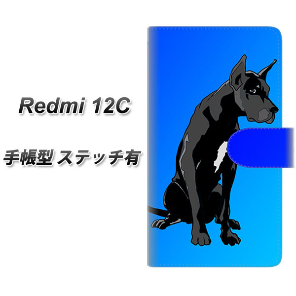 �V���I�~ Redmi 12C �蒠�^ �X�}�z�P�[�X �y�X�e�b�`�^�C�v�z YE805 �O���[�g�f�[��02 UV��� ���J��