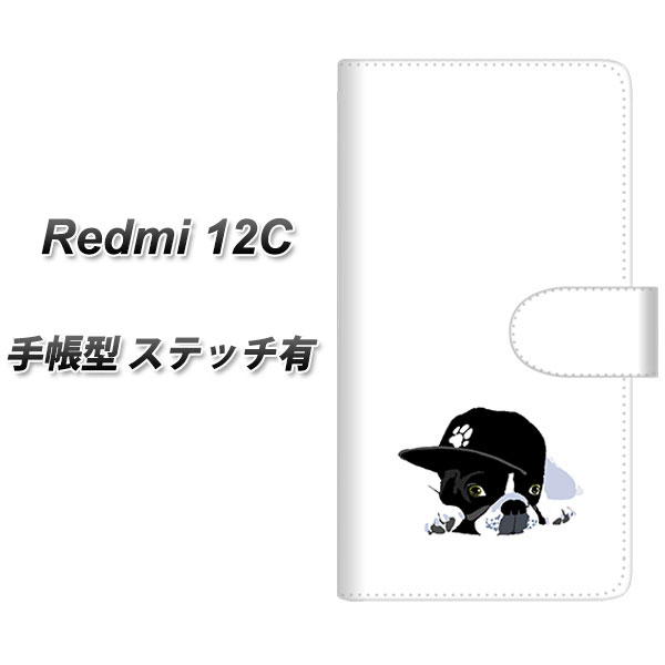 �V���I�~ Redmi 12C �蒠�^ �X�}�z�P�[�X �y�X�e�b�`�^�C�v�z YJ296 �� �����R �t�����`�u���h�b�O ���킢�� UV��� ���J��