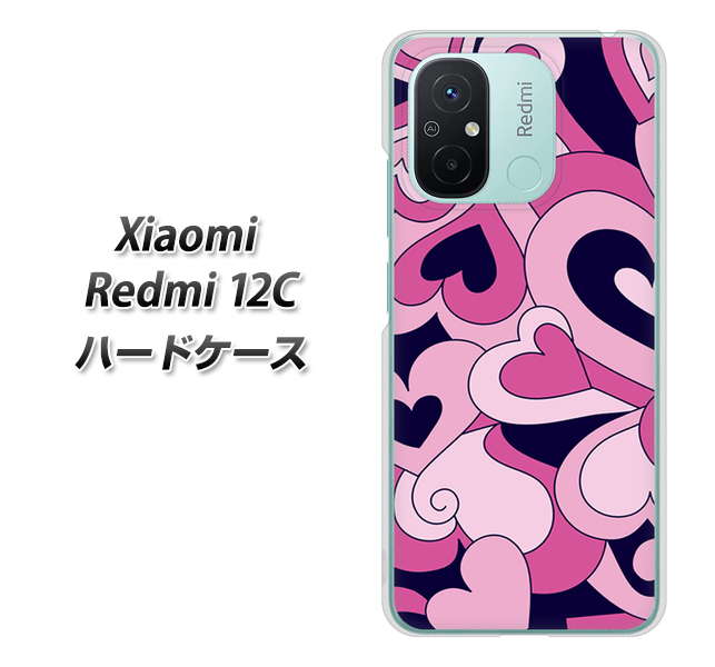 �V���I�~ Redmi 12C �n�[�h�P�[�X �J�o�[ 223 �n�[�g�̒��� �f�ރN���A UV���