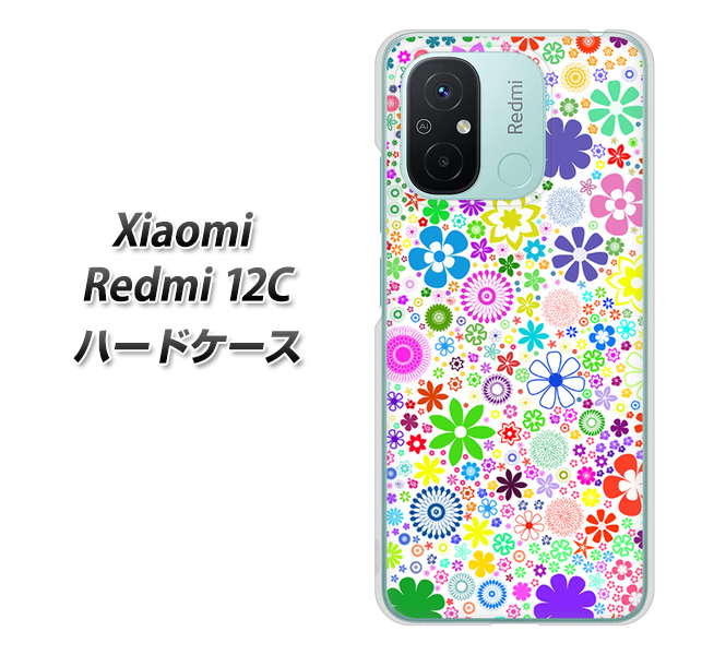 �V���I�~ Redmi 12C �n�[�h�P�[�X �J�o�[ 308 �t�����[�~�b�N�X �f�ރN���A UV���