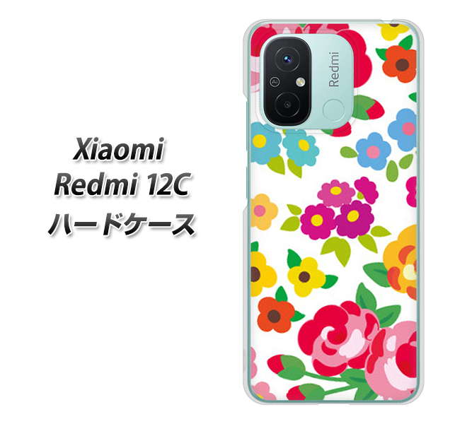 �V���I�~ Redmi 12C �n�[�h�P�[�X �J�o�[ 776 �T���̃t�����[�K�[�f�� �f�ރN���A UV���