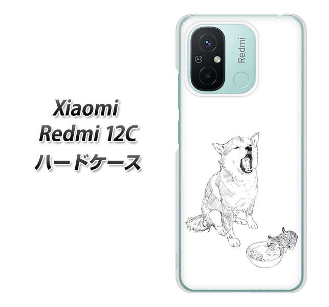 �V���I�~ Redmi 12C �n�[�h�P�[�X �J�o�[ YJ259 �Č� �e�L �f�ރN���A UV���