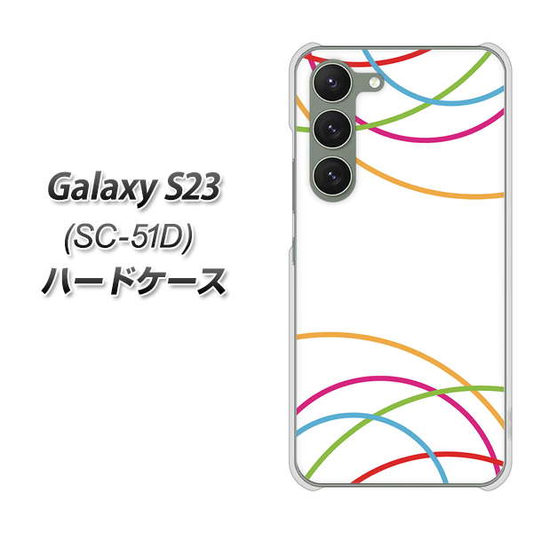 �M�����N�V�[S23 SC-51D �n�[�h�P�[�X �J�o�[ IB912 �d�Ȃ荇���Ȑ� �f�ރN���A UV���
