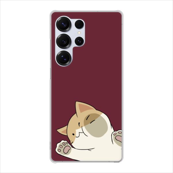 �M�����N�V�[S25 Ultra SC-52F �n�[�h�P�[�X �J�o�[ HA291 �ނ�����ƃn�`���� �f�ރN���A UV���