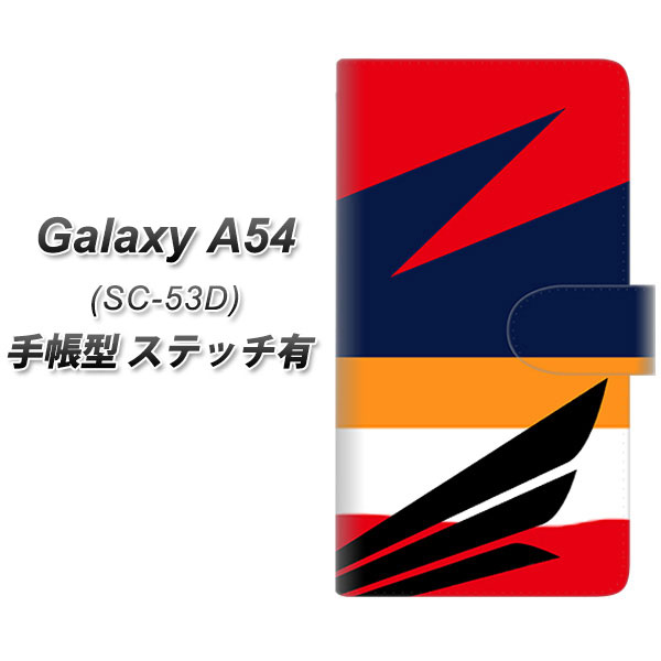 �M�����N�V�[A54 5G SC-53D �蒠�^ �X�}�z�P�[�X �y�X�e�b�`�^�C�v�z YD967 �g���[�N�X02 UV��� ���J��