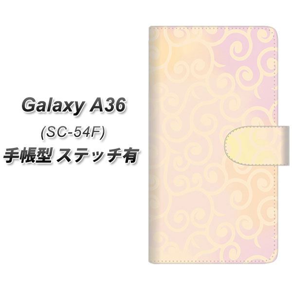 �M�����N�V�[A36 5G SC-54F �蒠�^ �X�}�z�P�[�X �y�X�e�b�`�^�C�v�z YJ412 ���炭�� �͗l �s���N UV��� ���J��