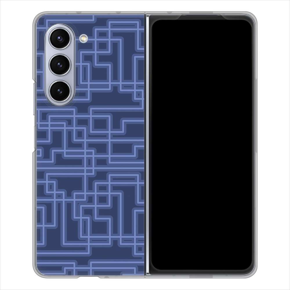 �M�����N�V�[Z Fold5 SC-55D �n�[�h�P�[�X �J�o�[ 569 �u���[���C�� �f�ރN���A UV���