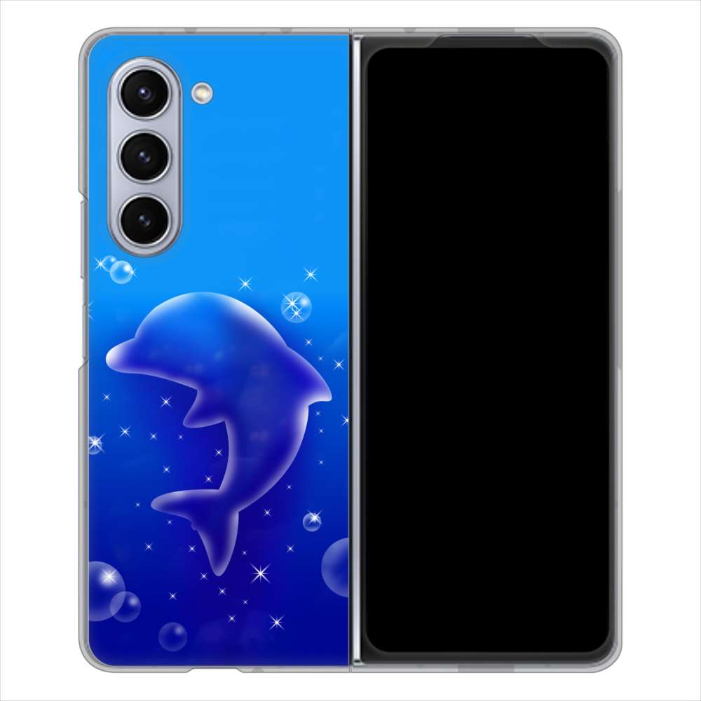 �M�����N�V�[Z Fold5 SC-55D �n�[�h�P�[�X �J�o�[ 1046 �C���J�̂����Q �f�ރN���A UV���
